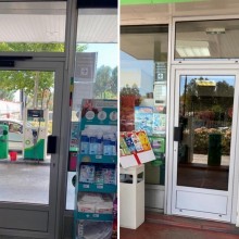 Remplacement d'une devanture de magasin Ã  Aix en Provence